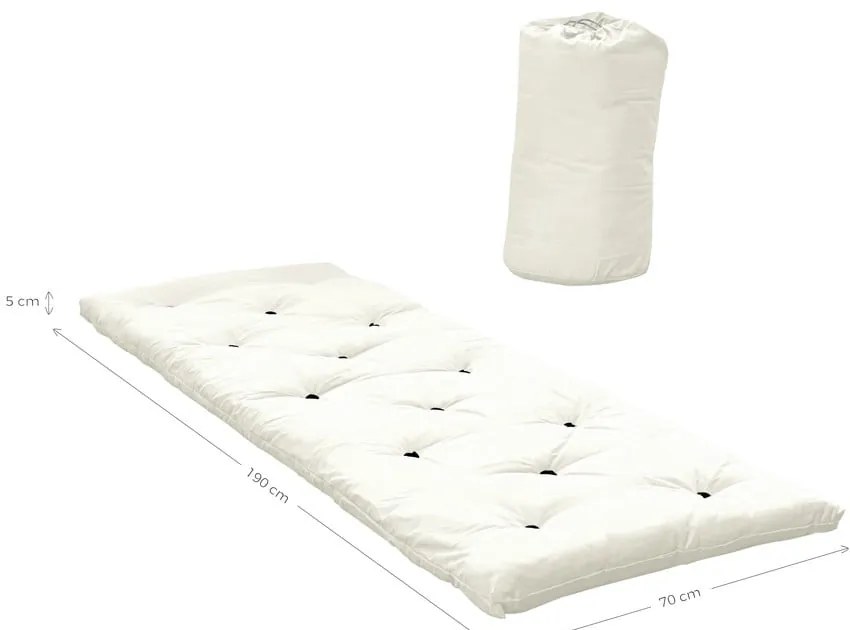 Materasso futon marrone 70x190 cm Bed In A Bag Mocca - Karup Design