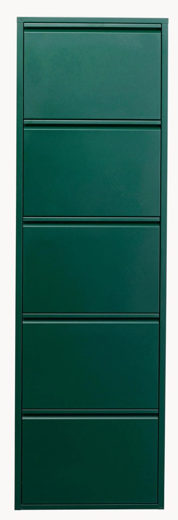 Scarpiera da parete con scomparti a ribalta Caruso