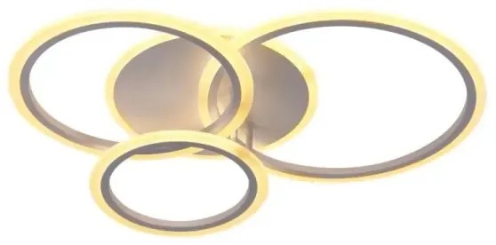 Lampadario a plafone LED dimmerabile LED/40W/230V bianco + telecomando