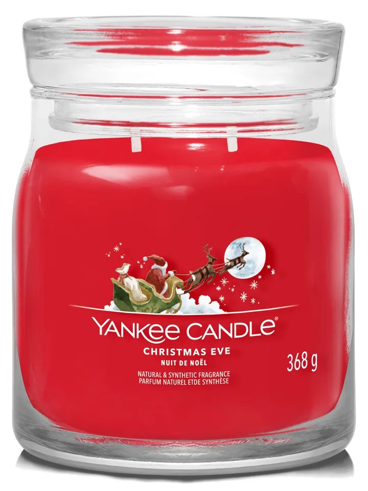 Christmas Eve candela in giara media Yankee Candle