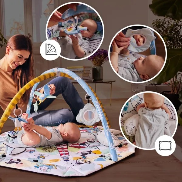 KINDERKRAFT - Coperta per bambini per giocare SMARTPLAY Sea