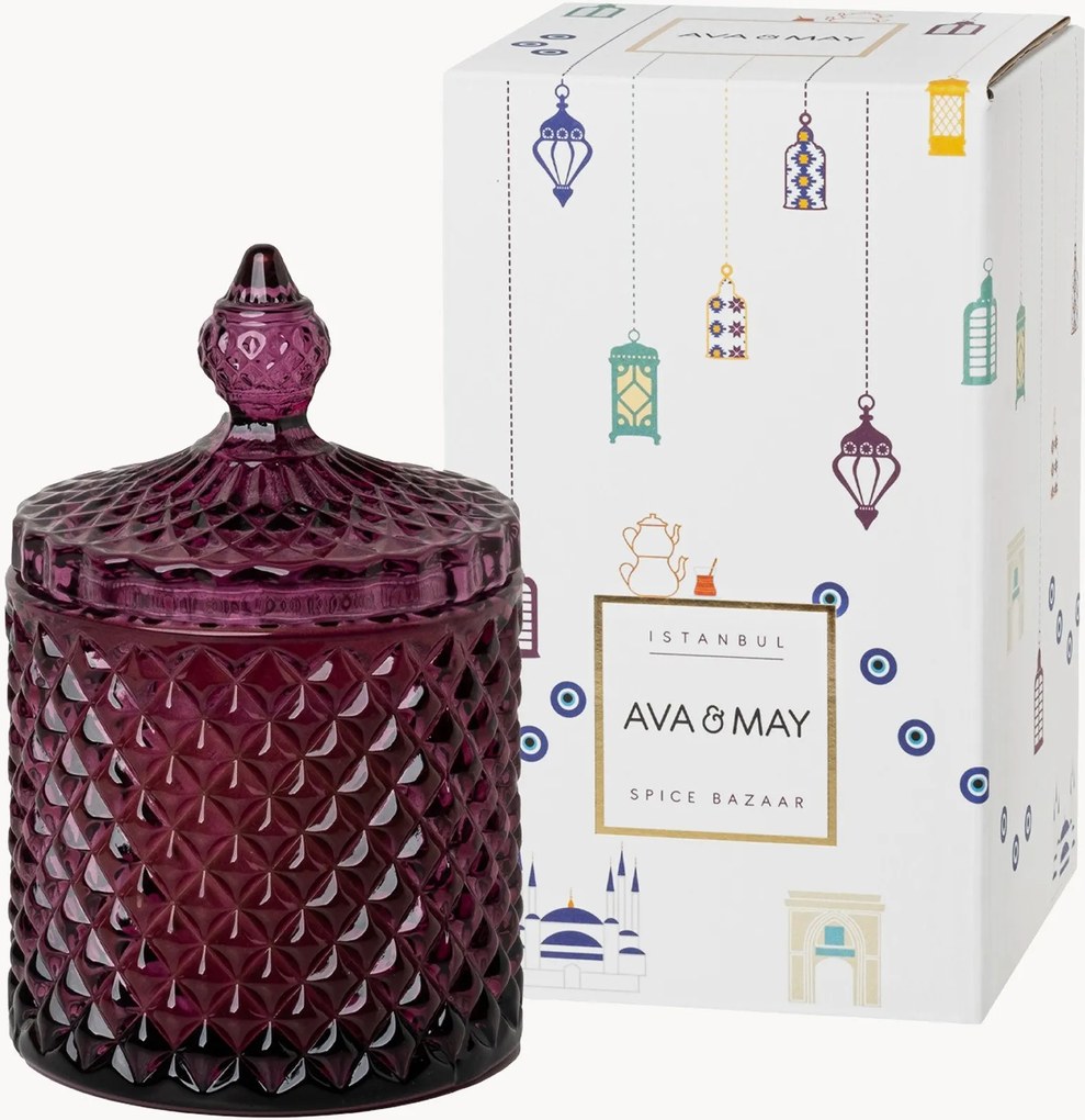 Candela profumata Istanbul (chiodi di garofalo, cannella, miele)