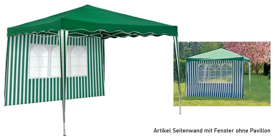 Gazebo con pannello laterale Mekong - Garden Pleasure