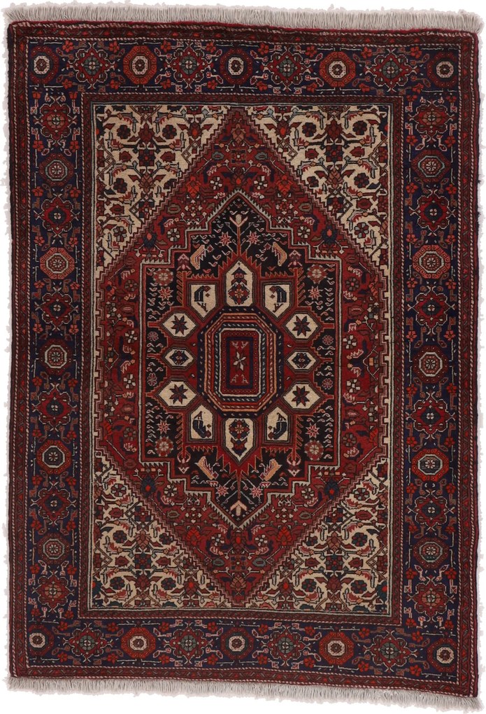Tappeto 100 x 150 (Iran) Annodato A Mano