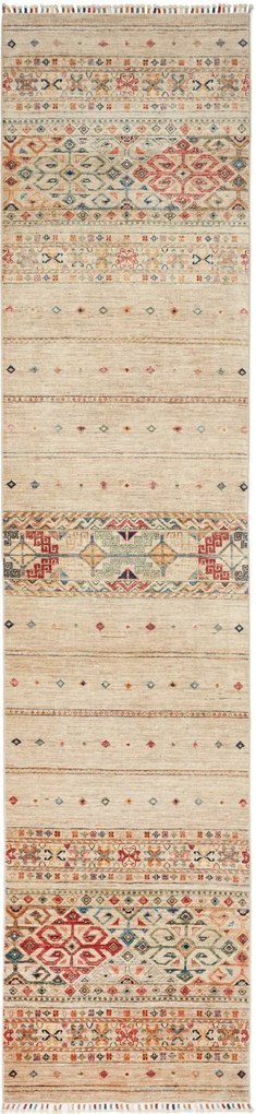 Samarkand Tappeto orientale 80x290 Beige (Pakistan) Annodato A Mano