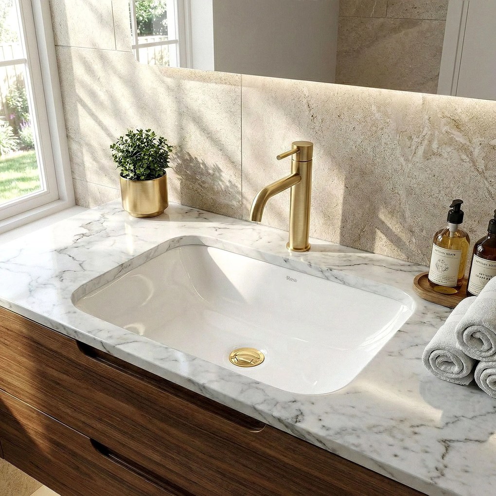 Lavabo sottopiano Rea Anabel 46