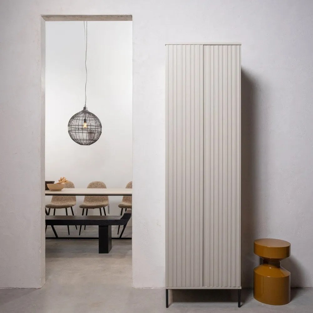 Tavolino rotondo in metallo ø 30 cm Ferry – WOOOD