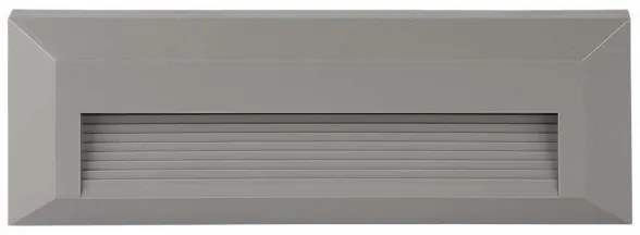 LED Illuminazione delle scale per esterni LED/3W/230V 4000K IP65 grigio