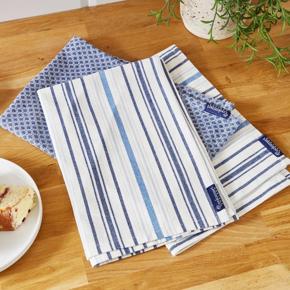 Asciugamani in cotone in set da 3 45x65 cm Stockholm - Cooksmart ®