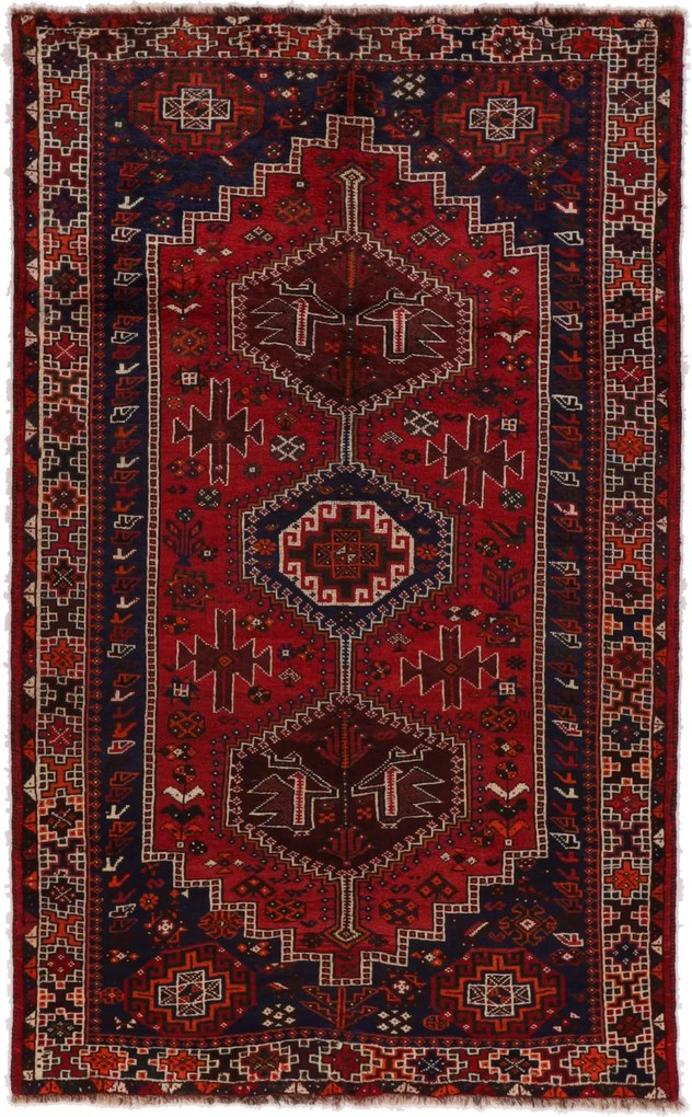 Shiraz Tappeto 260 x 160 (Iran) Annodato A Mano