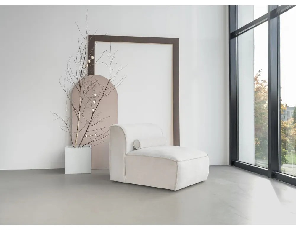 Divano componibile bianco (solo con parte centrale) Flex Felix – Miuform