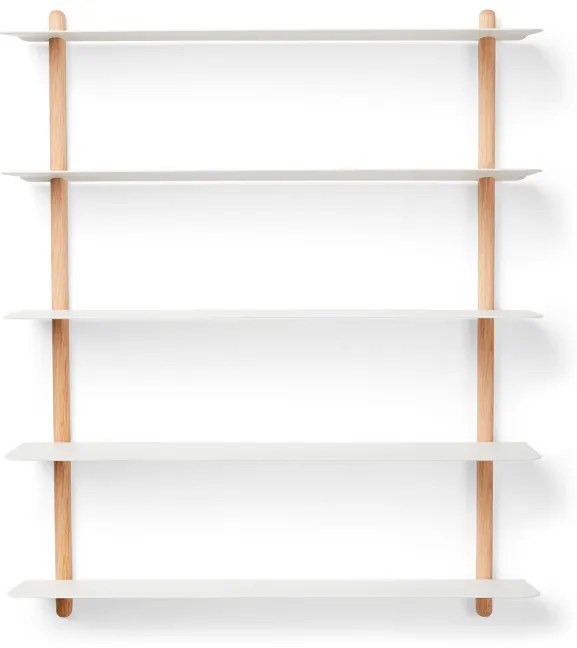 GEJST - Nivo Shelf E Azzurro Quercia/Bianco