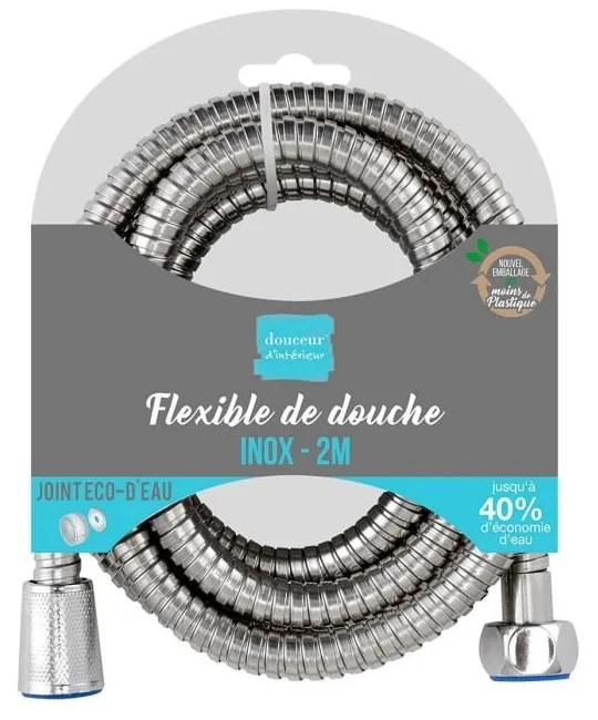 Tubo doccia in acciaio Hydro - douceur d'intérieur