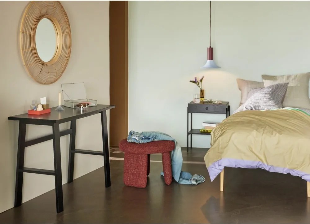 Specchio da appendere con cornice in bambù ø 80 cm Charm - Hübsch