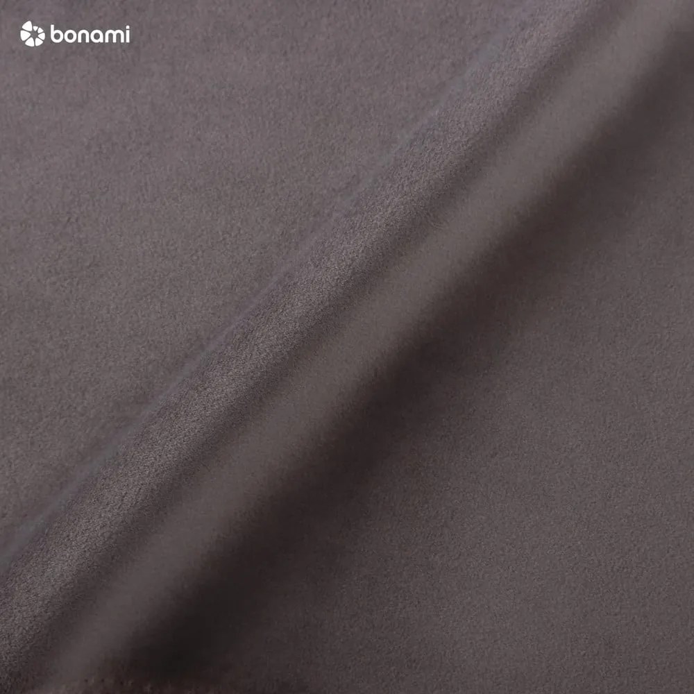 Divano in velluto grigio scuro, 219 cm Santo - Milo Casa