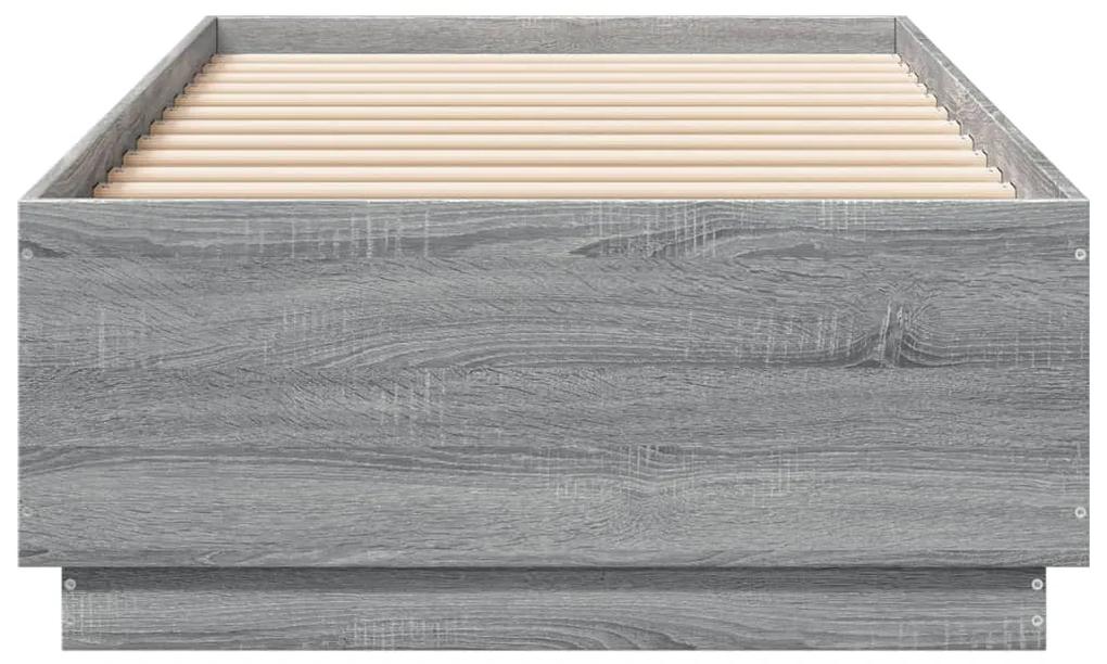 Giroletto grigio sonoma 90x200 cm in legno multistrato