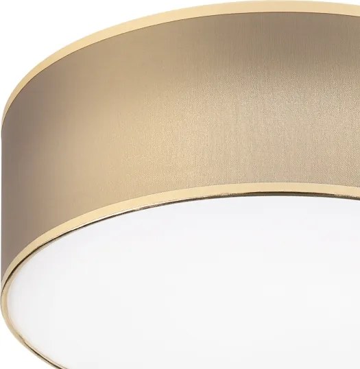 Plafoniera da soffitto SIRJA LED/20W/230V 4000K Ø 35 cm marrone/oro