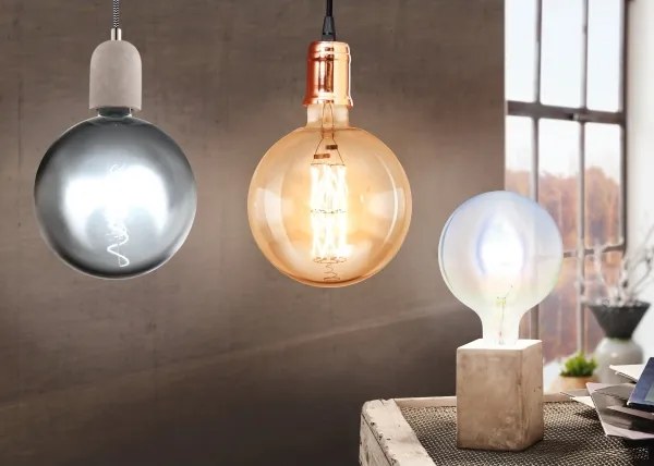 Eglo 32539 - Lampadario a sospensione con filo YORTH 1xE27/60W/230V