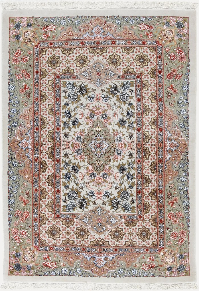 Tabriz Tappeto 180x120 (Iran) Annodato A Mano