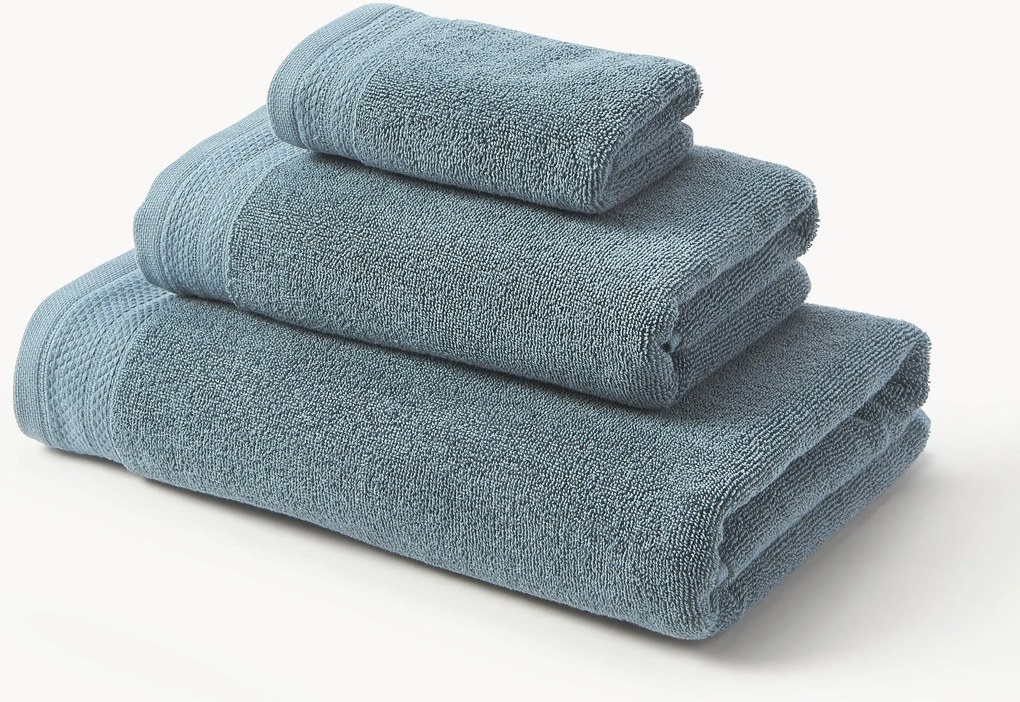 Set di asciugamani in cotone organico Premium, varie misure