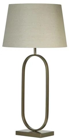 Searchlight EU94102NA - Lampada da tavolo MODISH 1xE27/60W/230V colore crema