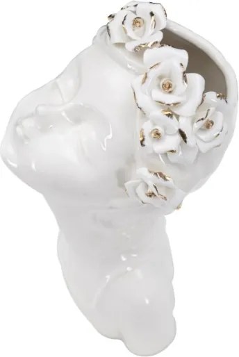 Vaso Young Lady Roses Cm 10X14X26