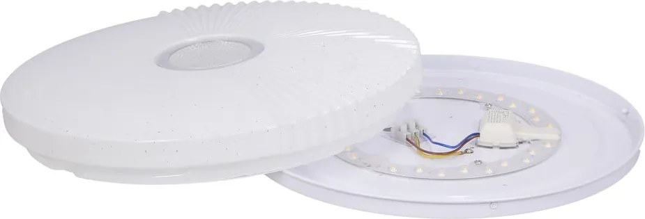 Plafoniera LED bianca 38x38 cm Sunny – Candellux Lighting