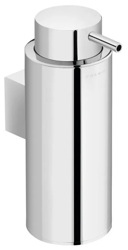 Dispenser Porta Sapone liquido a muro Cromo Cosmic Project 2510105