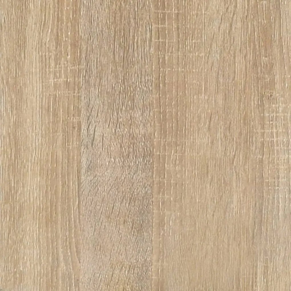 Comodino Rovere Sonoma 50x36x60 cm in Legno Multistrato