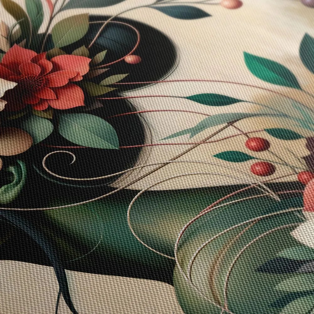 Quadro su tela – Musa dei fiori