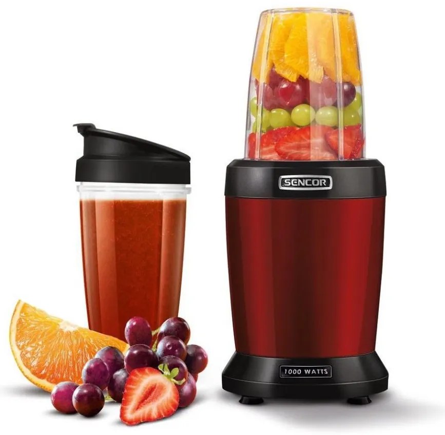Sencor - Frullatore Smoothie nutri 1000W/230V rosso