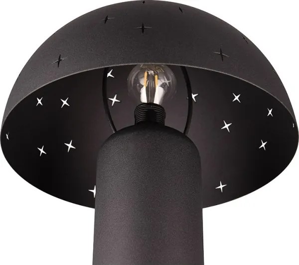 Reality - Lampada da tavolo SETA 1xE14/28W/230V nera