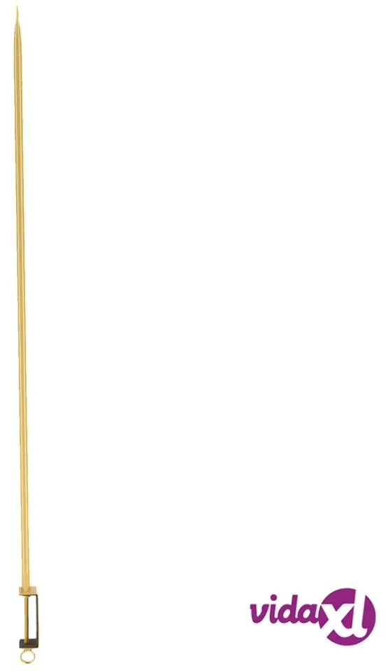 Esschert Design Asta da Tavolo Decorativa con Morsetto Oro