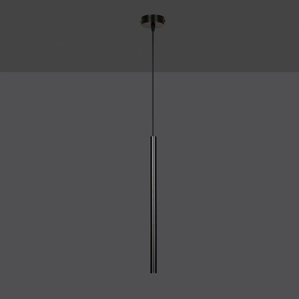 Lampada a Sospensione SELTER 1 BLACK WHITE e GOLD