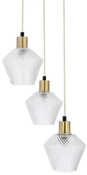 Lampadario a sospensione con filo GRENIKO 3xE14/40W/230V