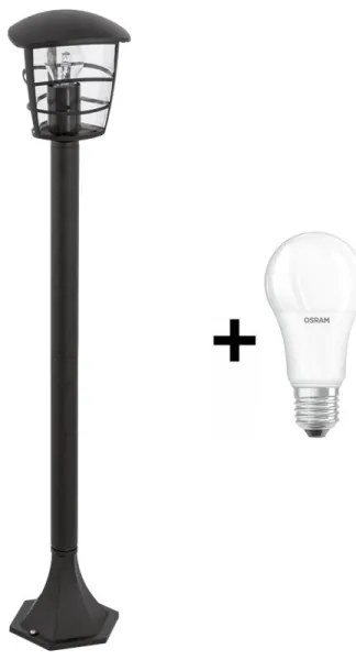 Eglo 93408 - Lampada da esterno LED ALORIA E27/8,5W/230V IP44