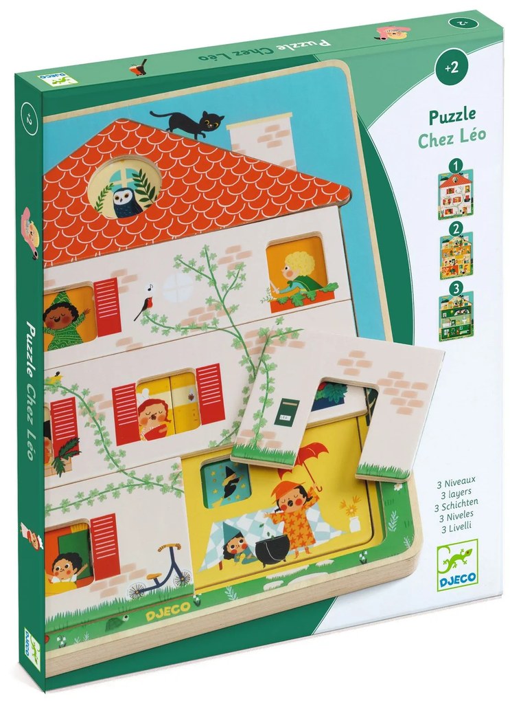 Puzzle Chez Léo - 3 livelli
