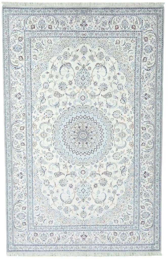 Nain Tappeto 200 x 310 Beige (Iran) Annodato A Mano