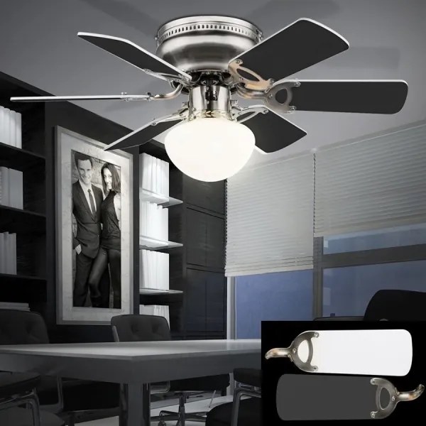 Globo 03803 - Ventilatore da soffitto UGO 1xE27/60W/230V