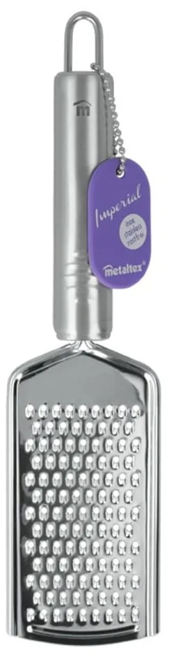 Mini grattugia manuale in acciaio inox, lunghezza 24 cm - Metaltex