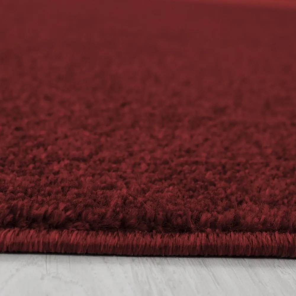 Tappeto rotondo bordeaux ø 120 cm Ata - Ayyildiz Carpets