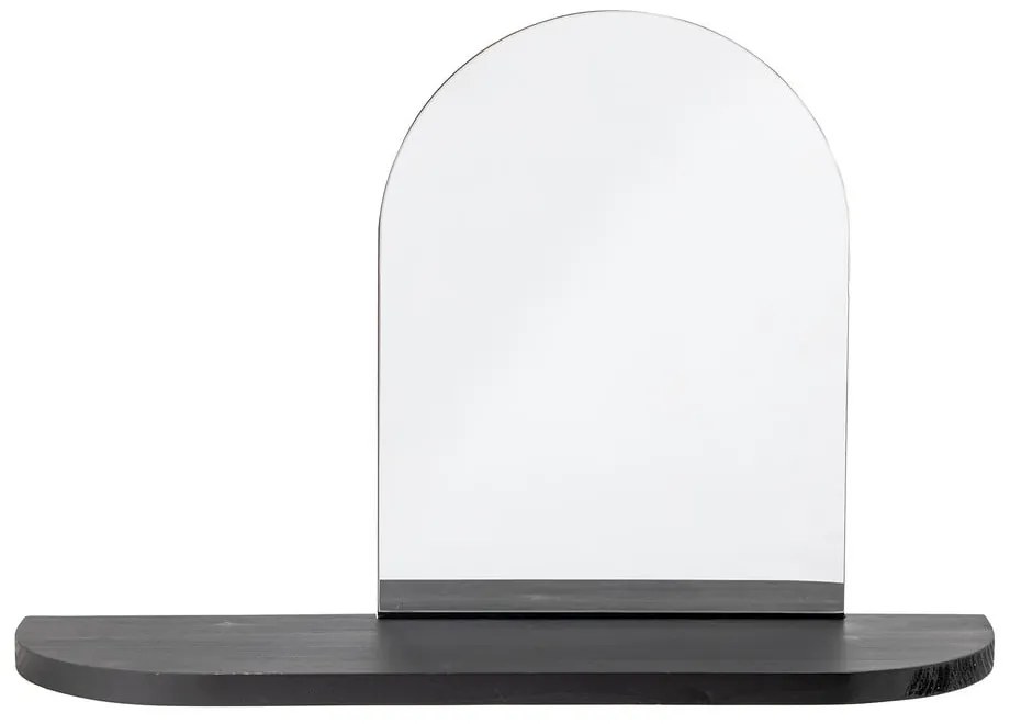 Specchio da parete con mensola con cornice in legno 72x48 cm Annlie - Bloomingville