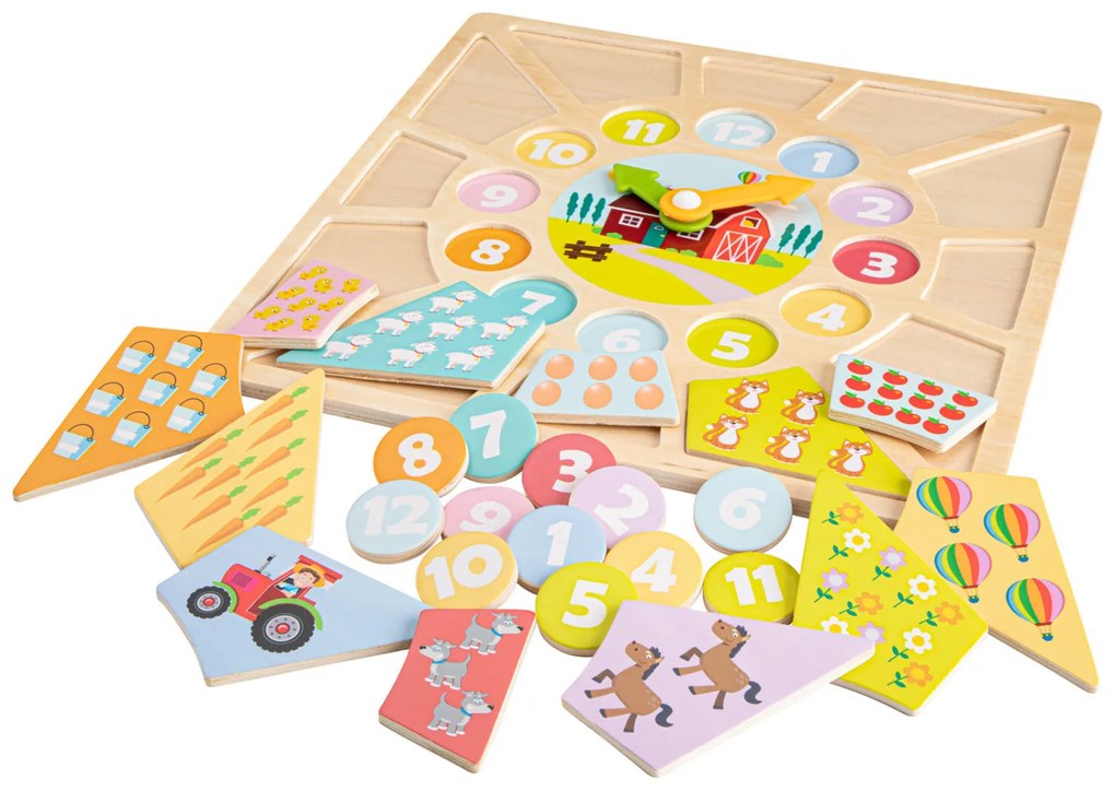 Orologio + puzzle 2in1