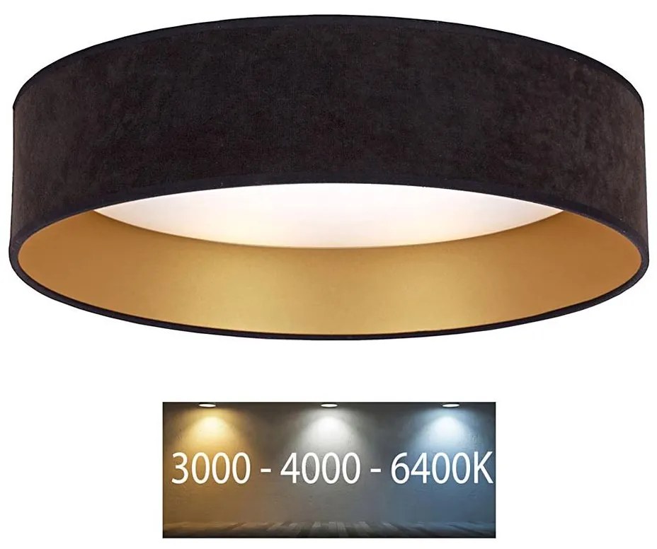 Brilagi - Plafoniera LED VELVET LED/12W/230V d. 30 cm 3000K/4000K/6400K