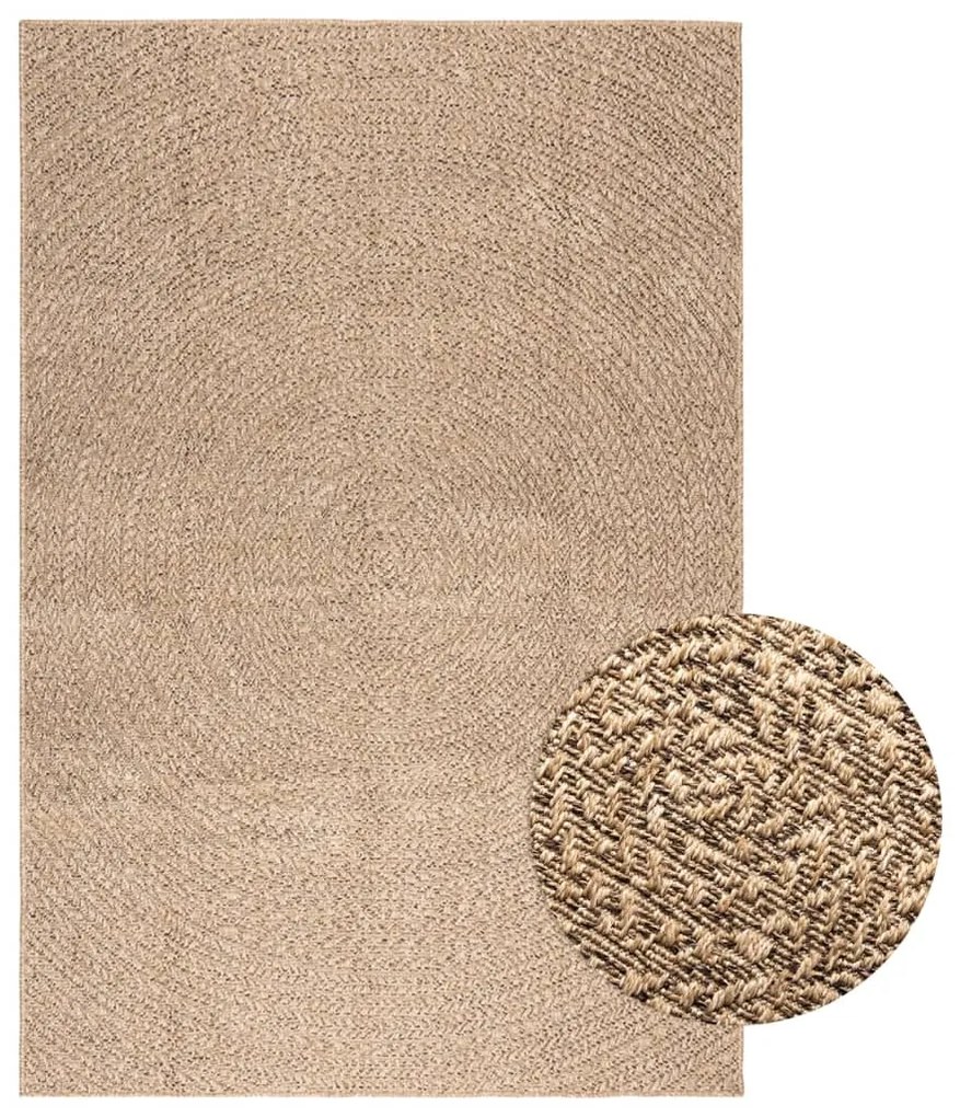 Tappeto Zızur 140x200 Cm Aspetto Iuta Per Interni Ed Esterni /