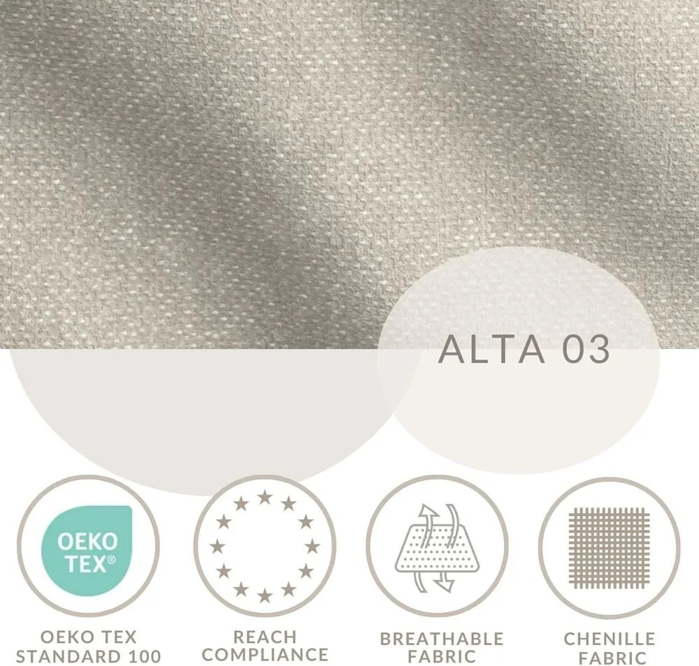 Letto boxspring beige con spazio contenitivo 180x200 cm Blend - Maison de Rêve