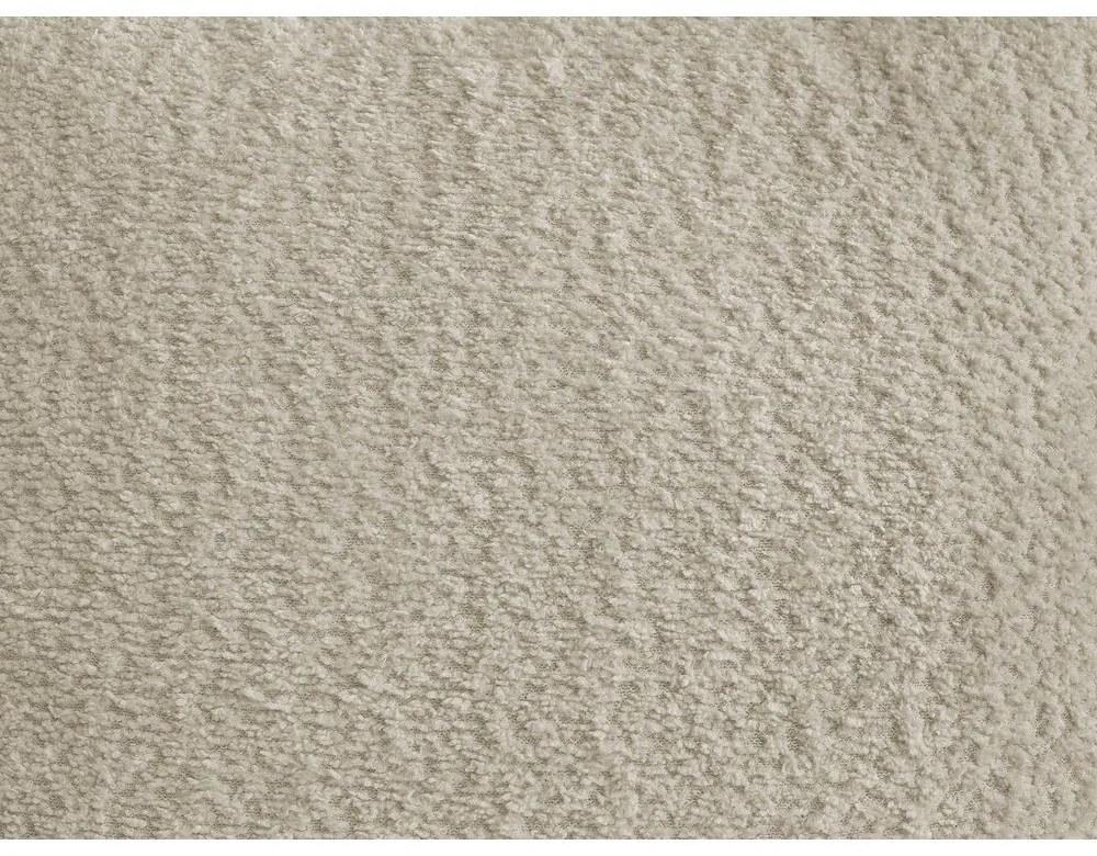 Divano angolare beige allungabile/con contenitore (con penisola a sinistra/con chaise lounge) con rivestimento in bouclé Roxelane – Bobochic Paris