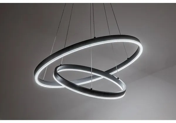 Rabalux 72305 - Lampada a sospensione dimmerabile su cavo ISAURE LED/80W/230V 3000-6500K+telecomando