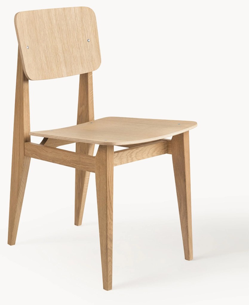 Sedia in legno di quercia C-Chair