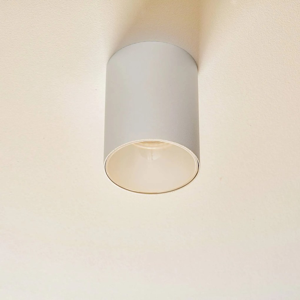 Nowodvorski Lighting Faretto da soffitto Eye Tone in forma cilindrica bianco